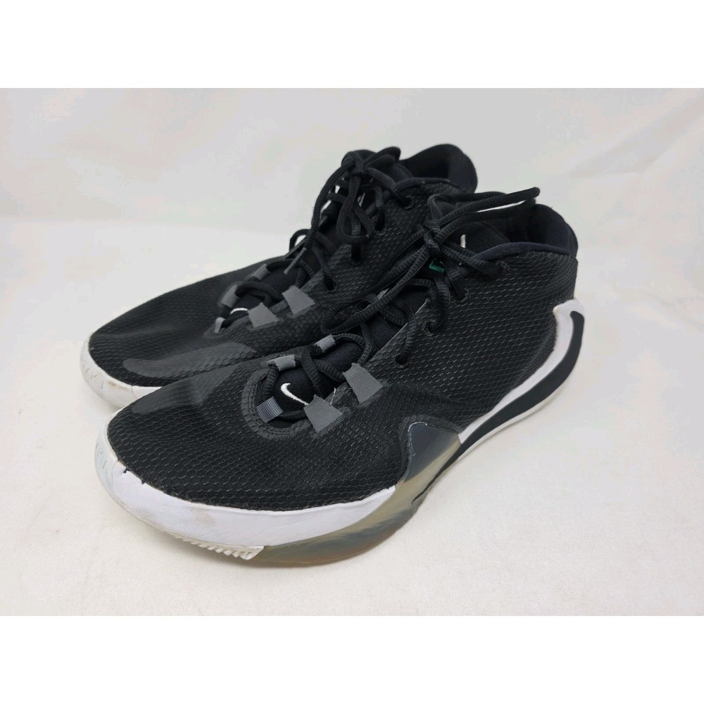 Nike Air Zoom Freak 1 Giannis Mens Basketball Shoes Black White Sz 12